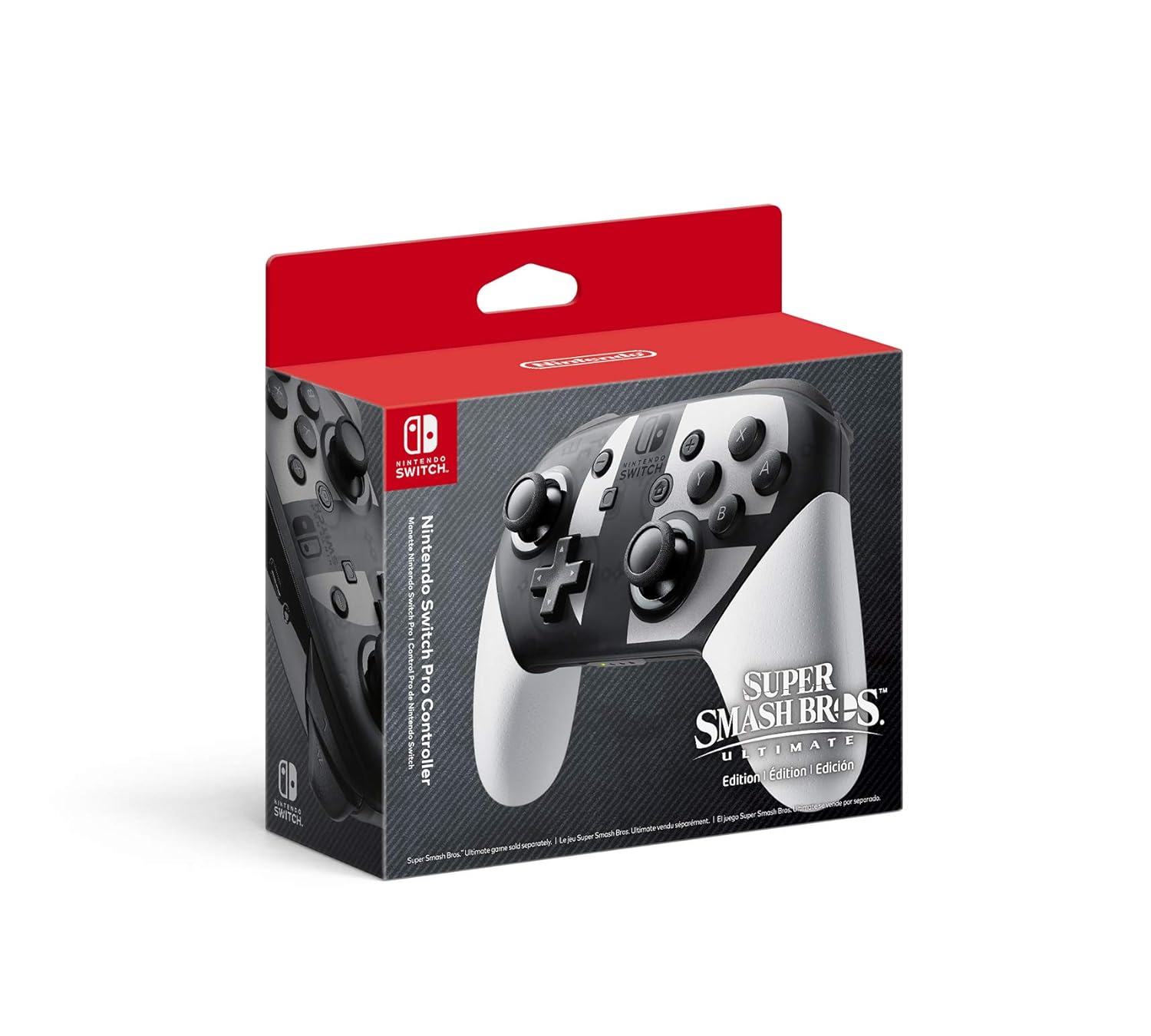 Nintendo Switch Pro Controller (Super Smash Bros. Ultimate Edition) - Nintendo Switch