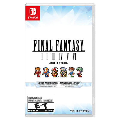 Final Fantasy I-VI Pixel Remaster Collection [Anniversary Edition] - Nintendo Switch (Region Free)