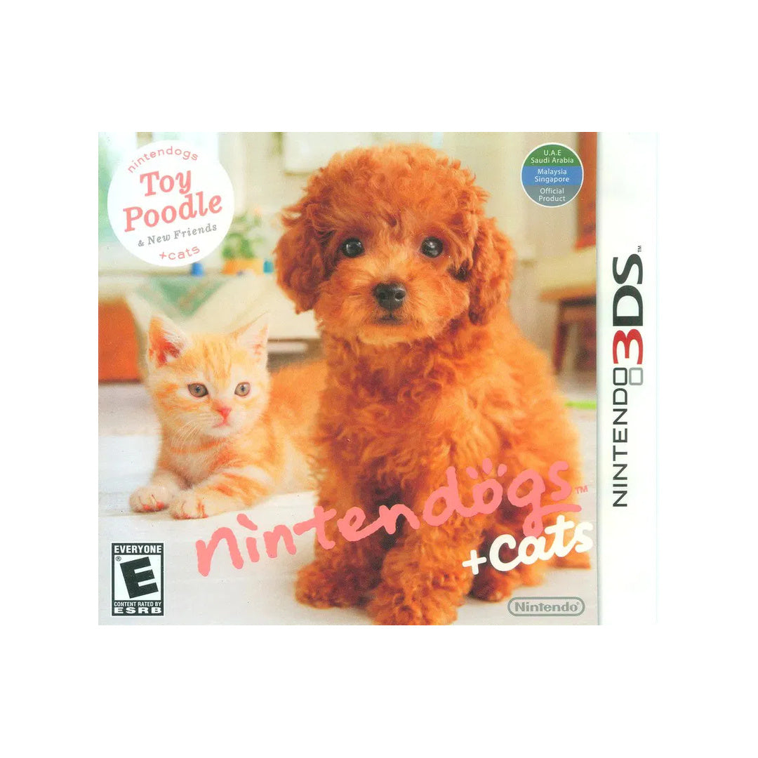 Nintendogs + Cats: Toy Poodle & New Friends - Nintendo 3DS (World Edition)