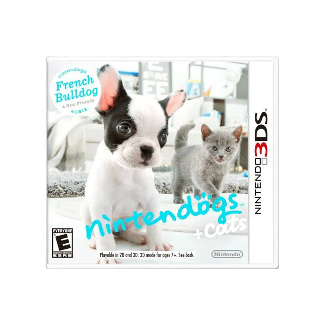 Nintendogs + Cats: French Bulldog & New Friends - Nintendo 3DS (World Edition)